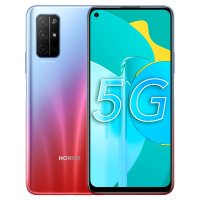 华为荣耀（HONOR）荣耀30S 8GB+256GB 蝶羽红 移动电信联通5G全网通手机