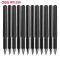 得力(deli)S26黑色中性笔0.7mm12支/盒水性笔 签字笔 黑水笔 文具碳素书写笔 黑笔 财务用笔 学生文具
