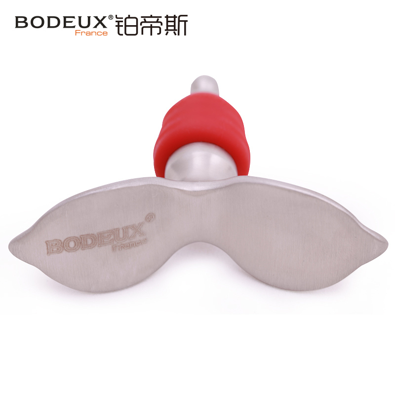 铂帝斯BODEUX 红磨坊双瓣红酒塞 不锈钢酒瓶塞酒嘴塞