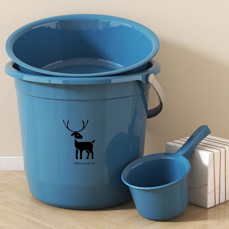直隶旺牌 水桶家用大号手提加厚储水用桶学生脏衣桶宿舍洗衣桶泡脚桶洗澡桶 个高清大图