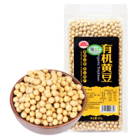 味美发 有机黄豆350g 可发豆芽 打豆浆 大豆五谷杂粮