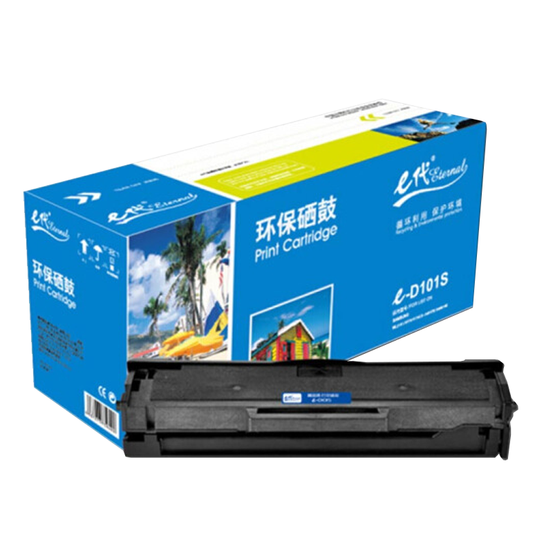 e代 MLT-D101S 硒鼓 黑色