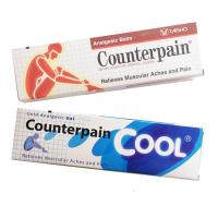 [正品专营精选]2支泰国施贵宝肯得Counterpain肌肉酸痛按摩膏60g温热+清凉120g