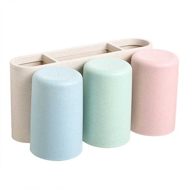 牙膏架牙刷置物架挤牙膏器全自动挤牙膏抖音挤压器吸壁式套装三维工匠