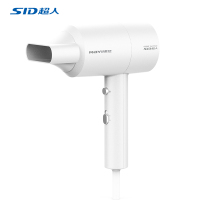 超人SID电吹风RD1650 1600W大功率双重过热防护一键冷风智能恒温快速干发三档调温家用吹风机