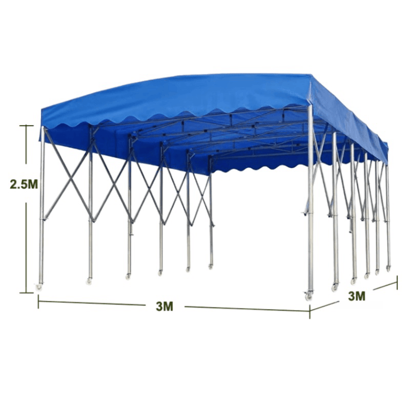 豫龙都遮阳棚长3m个高清大图