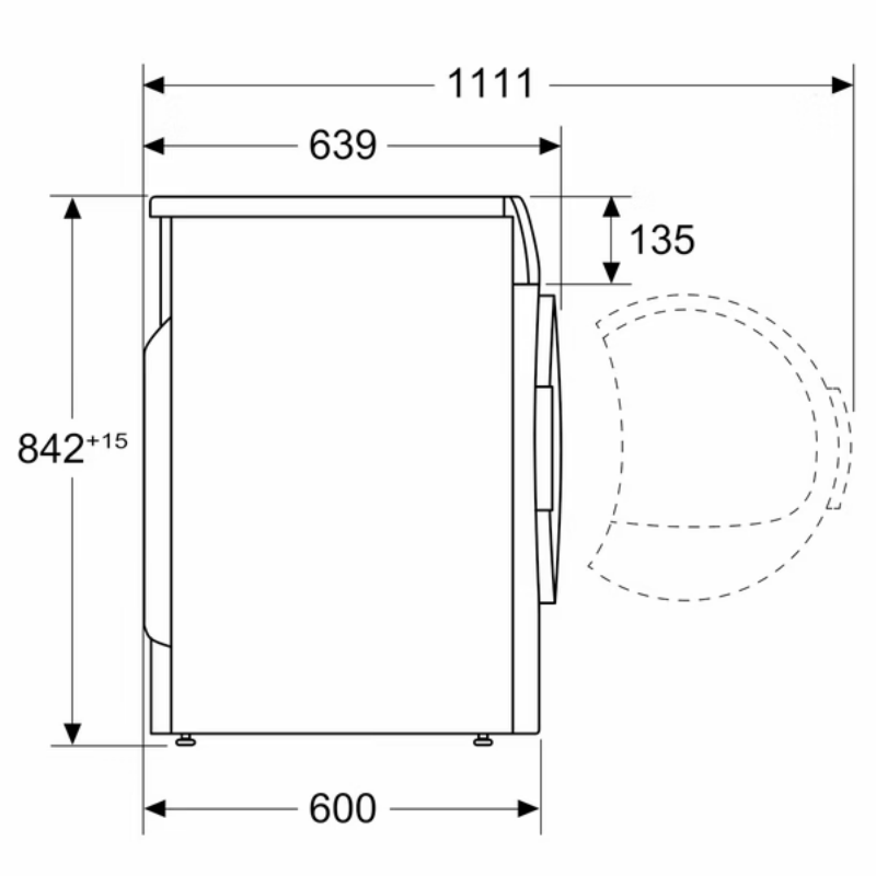 西门子WG54M7D80W+WQ55M7U80W星空银洗烘10kg智能烘干 蒸饭柜高清大图