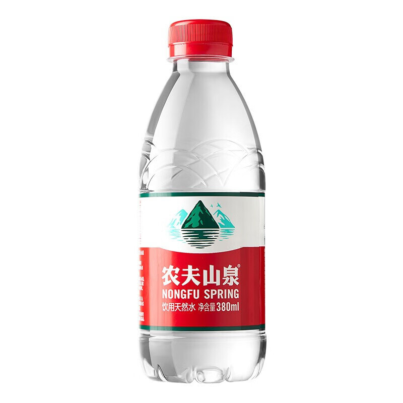 农夫山泉天然饮用水380*24瓶/箱