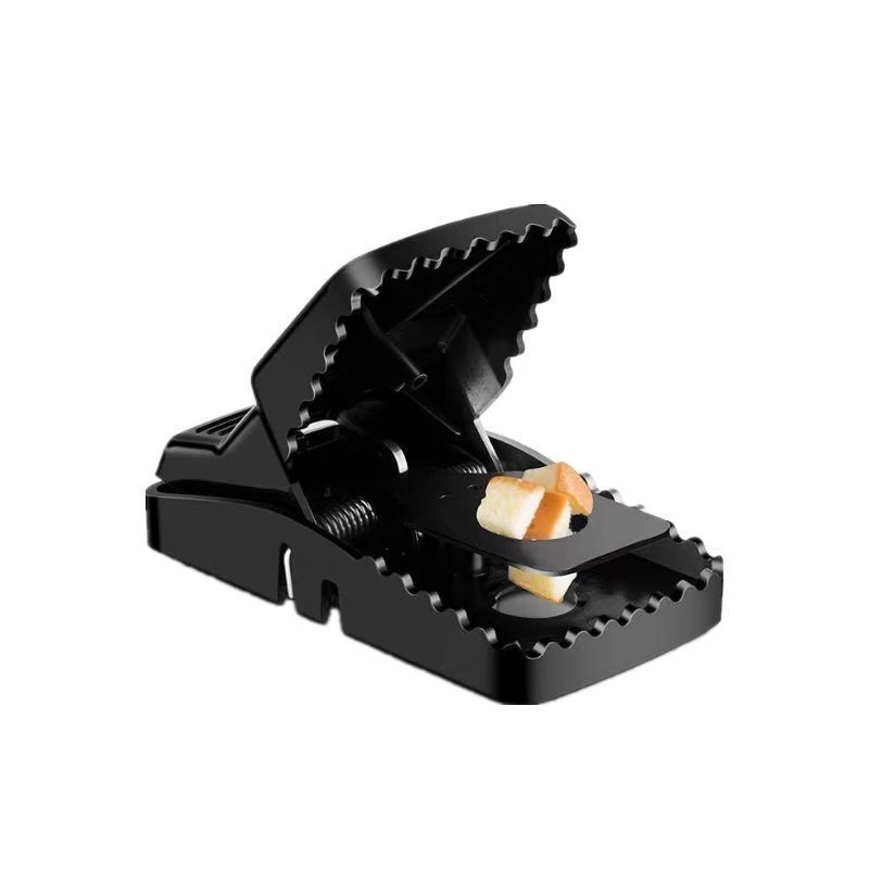 老鼠夹子自动捕鼠器家用老鼠夹灭鼠神器粘鼠板老鼠笼药老鼠贴强力|1个装老鼠夹【老鼠逃不掉】