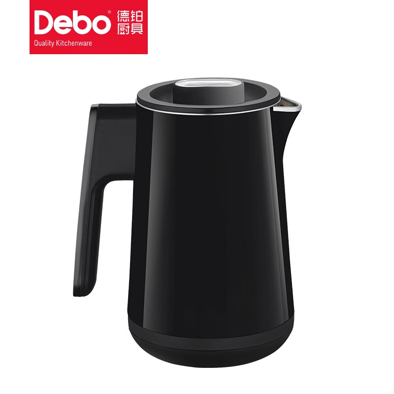Debo德铂多瑞特800W电热水壶0.8L 210*190*232mm DB-136高清大图