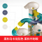 纽奇(Nukied)儿童益智积木玩具创意拼装滑道套装积木立体组装拼插男孩女孩早教智力启蒙趣味滑道大颗粒积木套装83PCS
