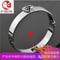 金属圆环情趣项圈手铐脚铐男sm脖套牵引束缚玩具刑具男女狗奴用品