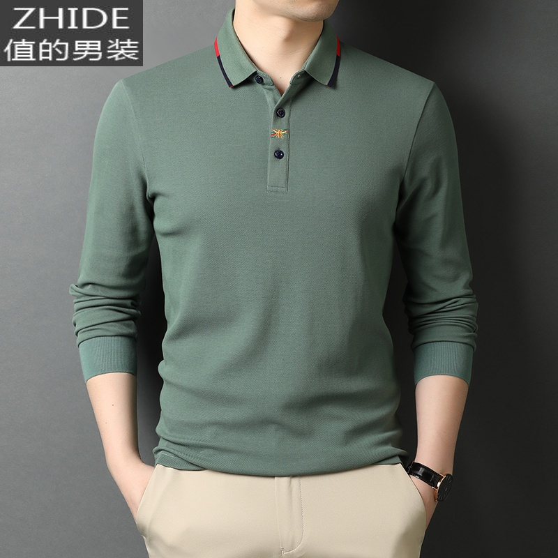 suntek中老年棉长袖t恤男士本命年大红色秋衣休闲爸爸装潮宽松上衣服