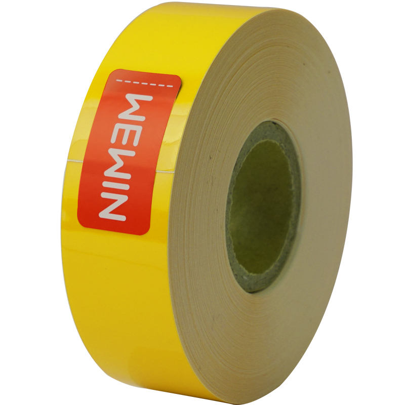 伟文/wewin 黄色标签 22mm*15m 15米/盒 STR22-15YL/H (单位:盒)