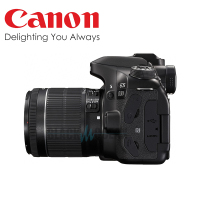 【专业机型】佳能/CanonEOS 80D 数码单反相机 有效像素2420万+EF-S 18-55mm STM镜头套装