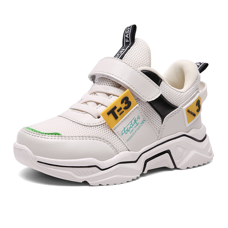 小米图奇男童鞋2020春季新款儿童运动鞋网面防滑小孩子老爹鞋中大童