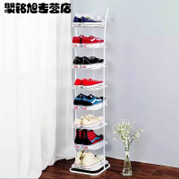 现代纯色创意铁艺鞋架家用多层简易小鞋柜宿舍防尘经济型收纳拖鞋架子简约时尚家居家用生活日用多功能设计收纳用品金属工艺鞋架