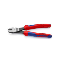 凯尼派克(KNIPEX) 防坠落工具省力型斜口钳带绳环 7402200T 货期8周