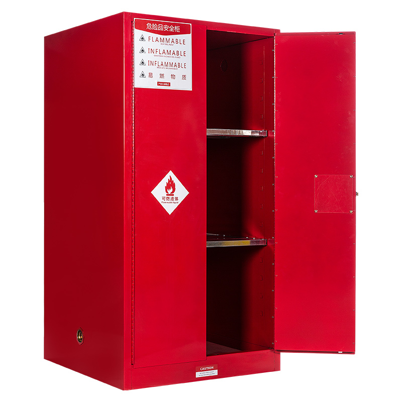 臻远zyaqg-r60工业安全柜防爆柜化学品实验柜易燃液体存储柜 60加仑红色高清大图