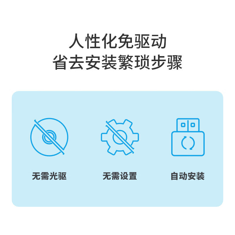 普联(TP-LINK)WDN6201免驱版小巧迷你USB无线上网卡1267M千兆5G双频笔记本台式机wifi接收器放大器