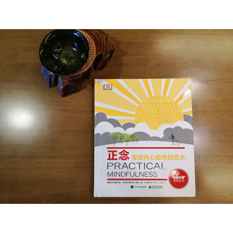 [醉染正版]正版正念专注内心思考的艺术 社科心理百科丛书成人科普 呼吸冥想训练 认知心理学书籍 减压 焦虑 正念解压高清大图