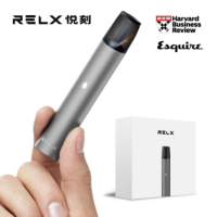 RELX悦刻 0焦油雾化电子烟 正品电子烟套装 便携式换弹电子烟 星空灰套装