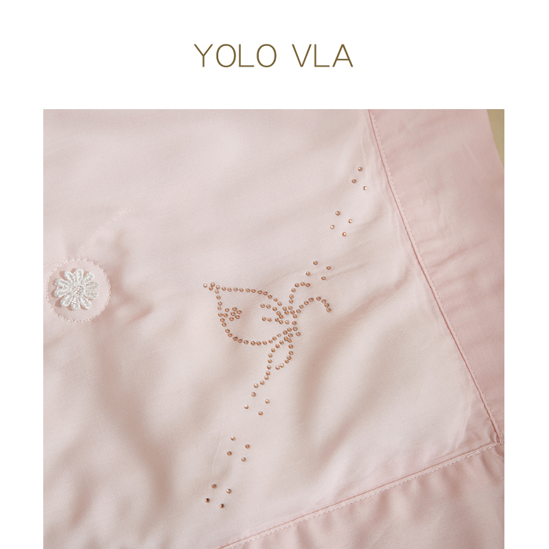 悠恋娜YOLO VLA桑蚕长丝夏被春秋被子被芯四季被1.5米1.8米加大空调被薄被子