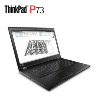 ThinkPad P73 2019新款17.3英寸移动图形工作站商务办公笔记本电脑 i7-9850H RTX3000-6G独显 FHD屏 64G ECC内存+1T固态硬盘
