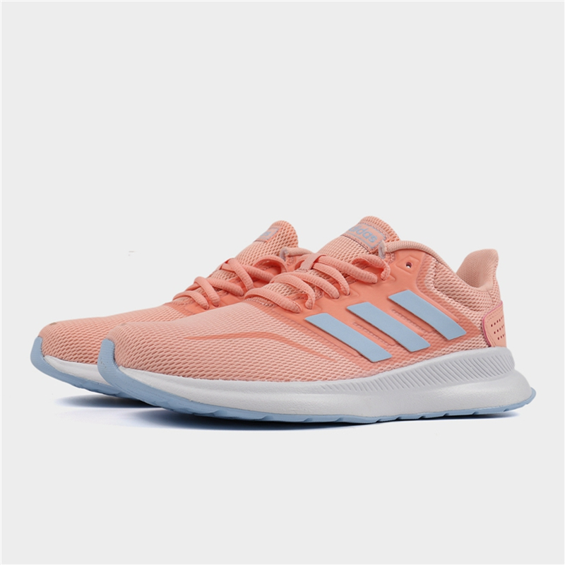 Adidas/阿迪达斯 女鞋 RUNFALCONPE低帮网面舒适透气缓震运动休闲跑步鞋EG9032