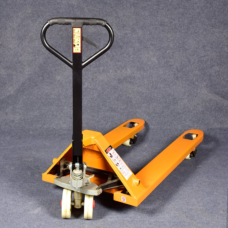 地牛2/3吨 手动手闪电客推油液压拖车人力装卸托盘小型 搬运车叉车 (2