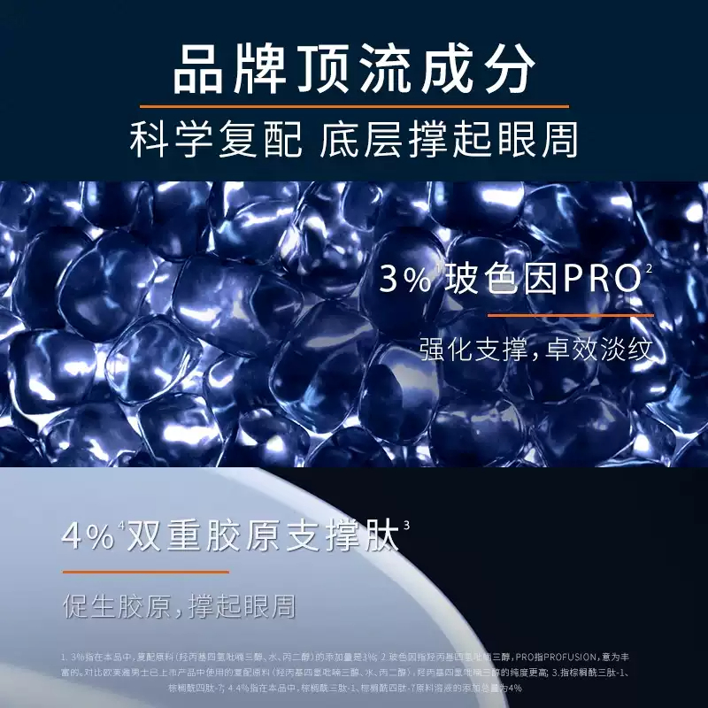 欧莱雅(L’OREAL) 男士青春肌源多效淡纹眼霜25ml高清大图