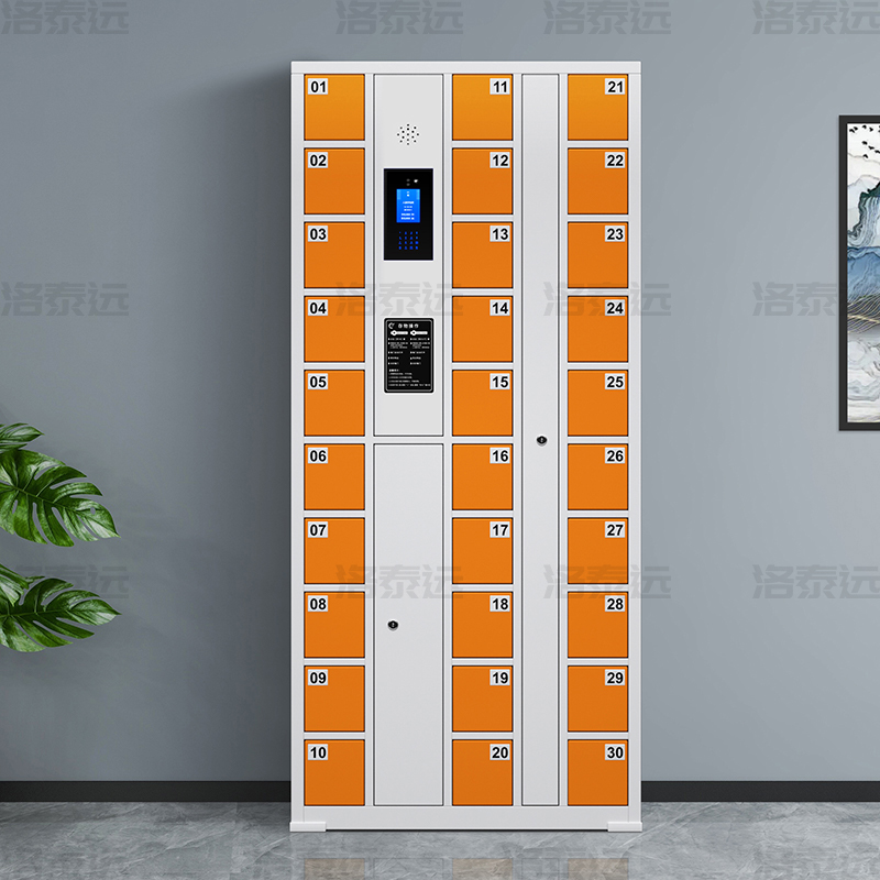 洛泰远 智能手机柜充电柜手机设备寄存放柜 30门