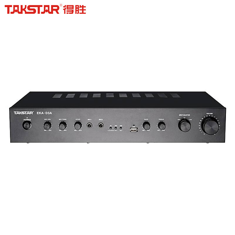 音频功率放大器设备(功放设备) 得胜/TAKSTAR EKA-D3A 全景声