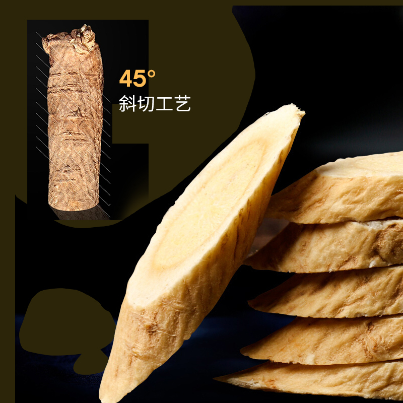萃臻源黄芪片250g