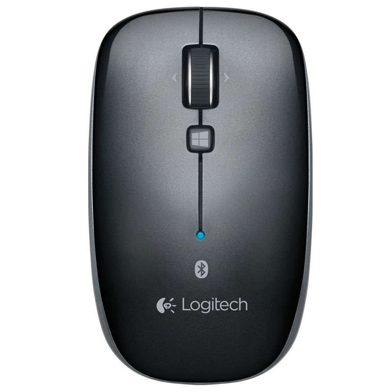 罗技(Logitech) M557 无线蓝牙鼠标 黑色 (单位:个)