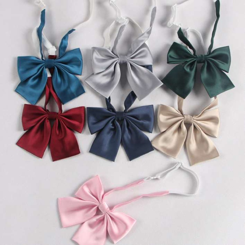 长柄jk制服平角领结护奶裙配饰长柄领花交叉领结