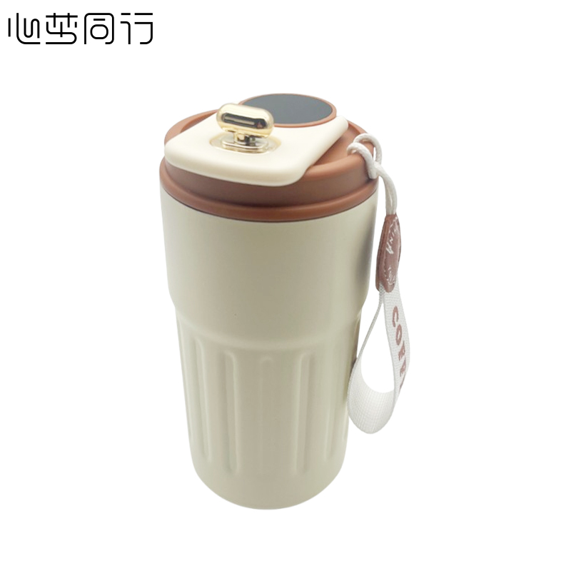心梦同行 316不锈钢保温水杯便携咖啡杯 450ml/2459/个高清大图