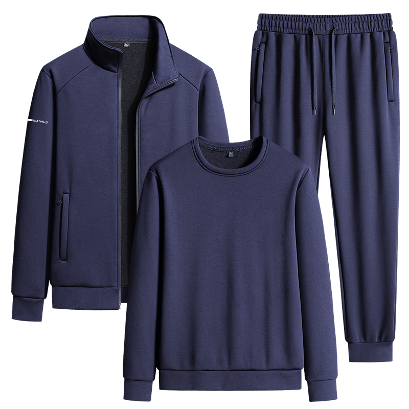 徽润和 加绒运动套装三件套 HY90 套高清大图