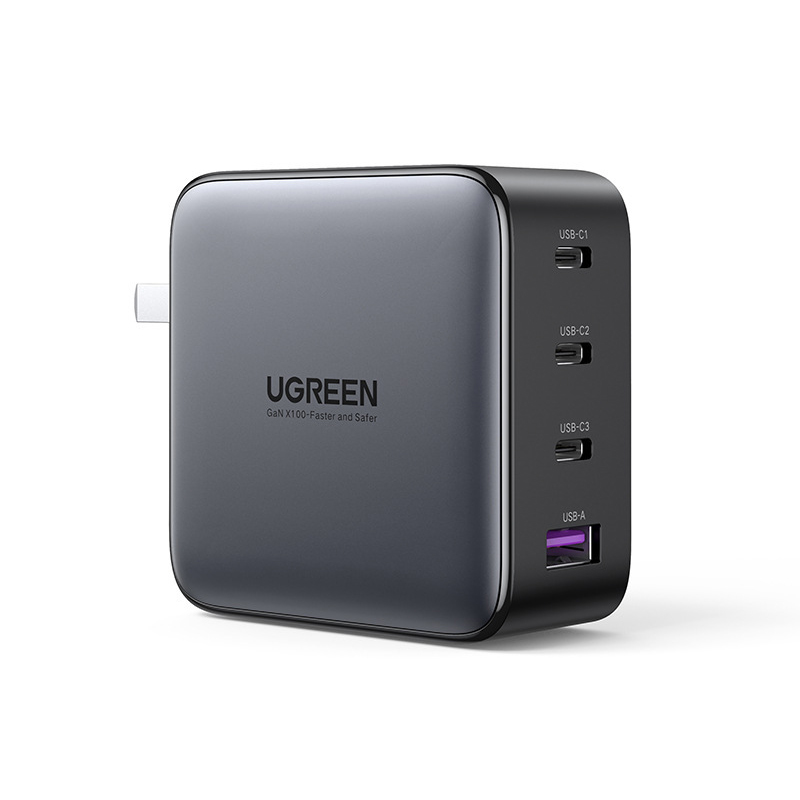 绿联(Ugreen)CD226套装氮化镓快速充电器PC防火外壳彩盒包装高清大图