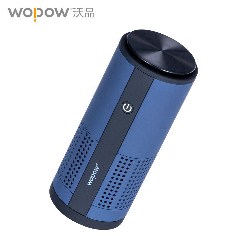 沃品 车载空气净化器CP01蓝高清大图