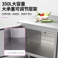 乐创(lecon)商用卧式冰柜 LC-GD-GZT18