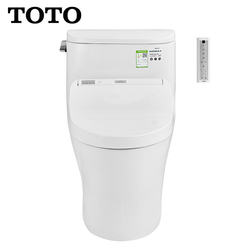 TOTO家用即热式智能马桶抗菌除臭卫洗丽电动坐便器CW887REBT+460(02)