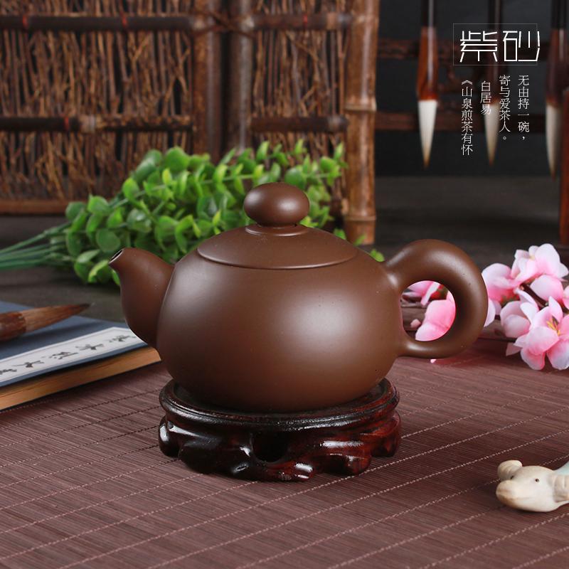 宜兴 纯手工茶壶过滤泡茶壶 花茶壶 陶瓷茶具紫砂壶