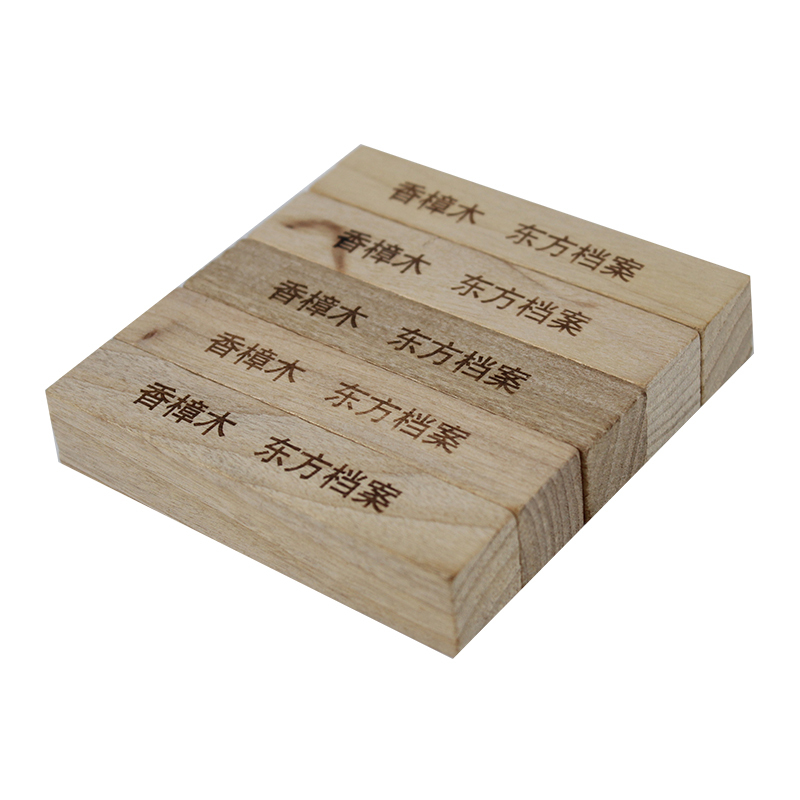诚信东方WSD201856 天然香樟木条 档案用品专用 除味除臭 防霉防虫 带磁铁可吸附 办公用品 1包装(5根)