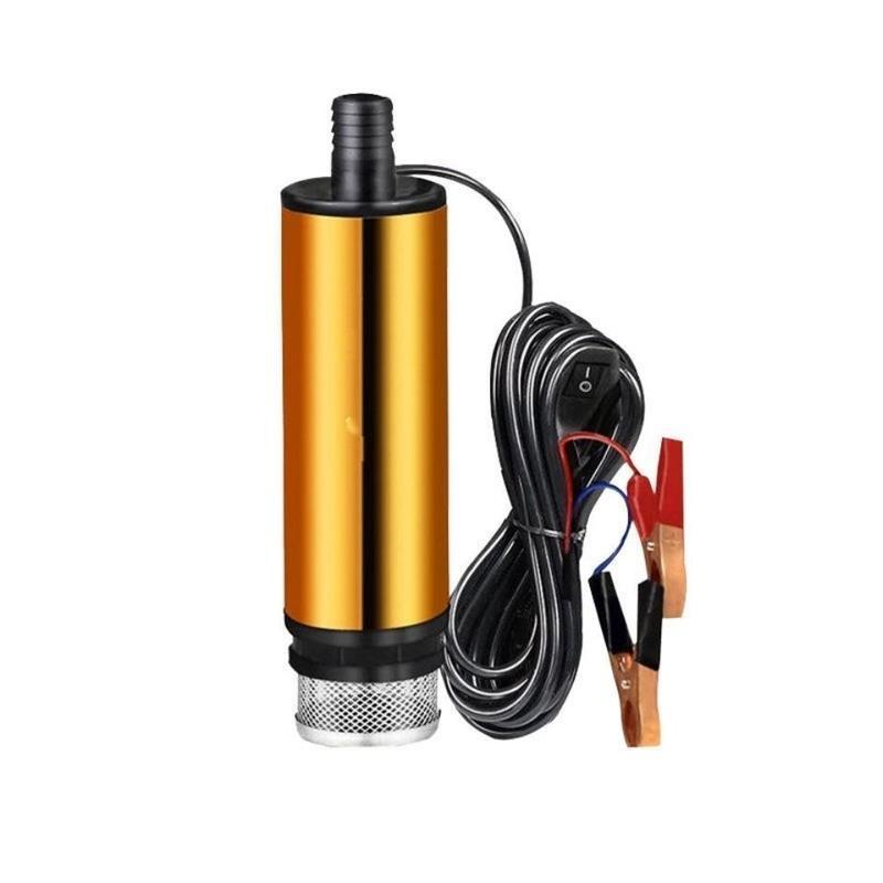 抽油泵柴油12v24伏220v抽水泵电动小型油抽子潜水泵抽油器加油机3米线