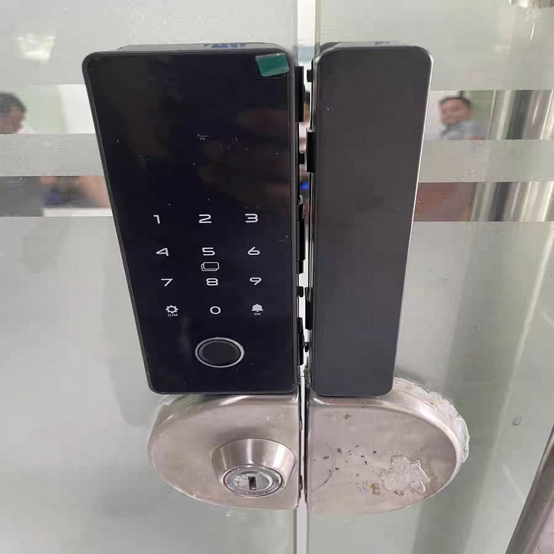 办公室玻璃门密码锁 单位: 套高清大图