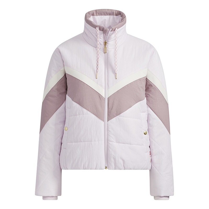 Adidas/阿迪达斯NEO春季新款女子运动休闲立领棉服 HF7302