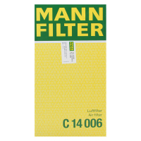曼牌(MANNFILTER)空气滤清器C14006奔驰E300LE200LGLK250GLK200英菲尼迪Q50L
