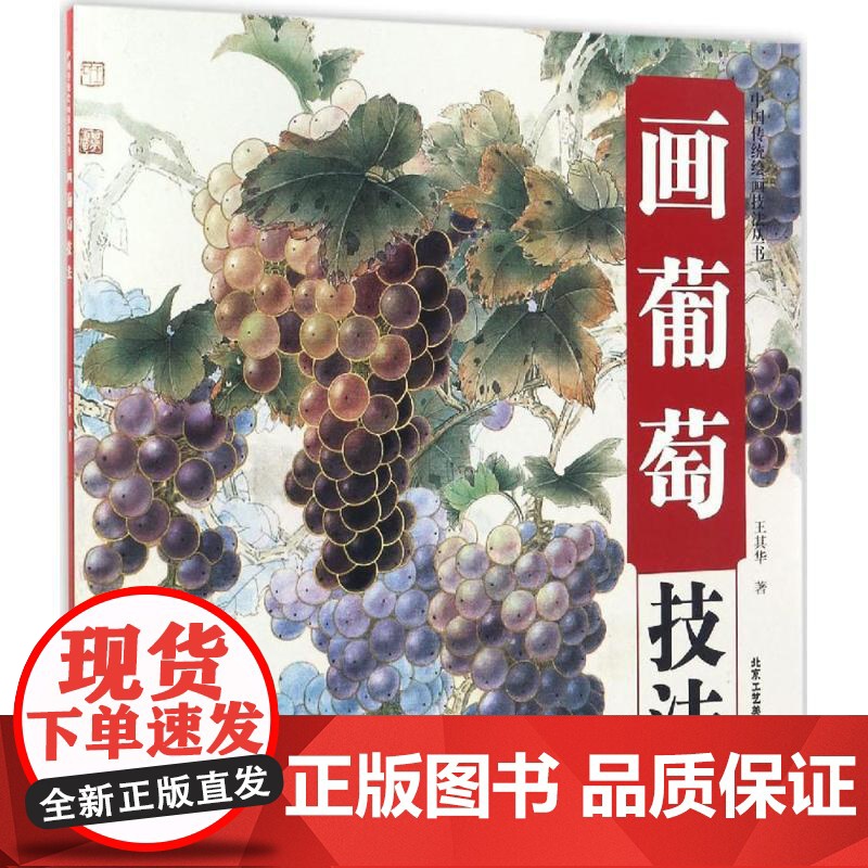 画葡萄技法王其华 著WX高清大图