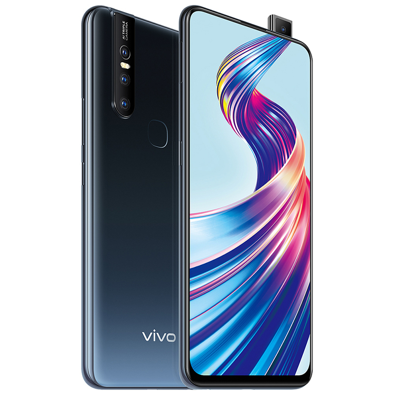 vivo S1 冰原黑 6+128G 升降摄像头零界全面屏拍照游戏手机 全网通4G手机